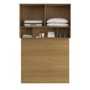 Ver imagem 5 de Ponte Modulada Cabeceira Aérea Casal 4 Portas 150cm 100% MDF Trend Altezza