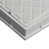 Tampa Pvc Caixa Esgoto 40x40 Branca - 1