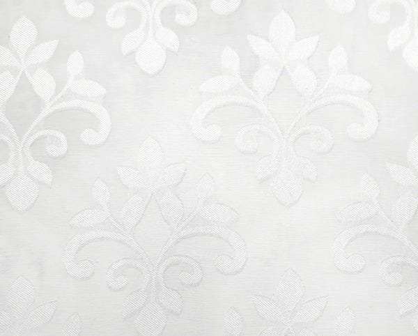 Cortina Bella Janela -Duplex Charlotte Iris 3.60 x 2.50 Branco - 3