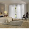 Cortina Bella Janela -Duplex Charlotte Iris 3.60 x 2.50 Branco - 1