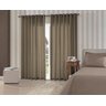 Cortina Bella Janela -Rustica Pantex 3.60 x 2.50 Taupe - 1