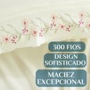 Ver imagem 3 de Jogo Cama Box Queen Solene 100%algodao Extra Macio Premium:rosa