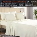 Ver imagem 2 de Jogo Cama Box Queen Solene 100%algodao Extra Macio Premium:rosa