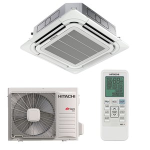 Ar condicionado Split Cassete Inverter 4 Vias 36.000 Btus Quente e Frio 220v Hitachi