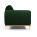 Ver imagem 6 de Sofá 3 Lugares Lisboa D07 com Chaise Direita 230cm Veludo Esmeralda - D’Rossi
