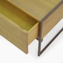 Ver imagem 6 de Rack para TV de Madeira e Ferro 1 Gaveta 203cm - Turim