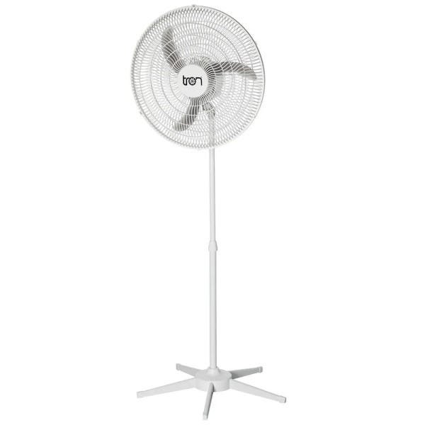 Ventilador Pedestal 60cm Oscilante Bivolt Branco - Tron