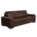 Ver imagem 6 de Sofá Decorativo 2 Lugares Turim 200cm Couro Caramelo G58 - Gran Belo