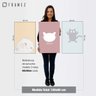 Kit Quadro decorativo Para Quarto Gatinhos Cute Cat Infantil 3 Peças - 4