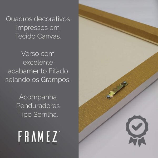 Quadro decorativo Praia Mar Areia Entardecer em Preto e Branco Para Sala Quarto em Tecido Canvas - 6