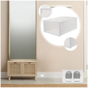 Ver imagem 6 de Kit 4 Caixa Organizadora Sapato Tenis Sapateira Empilhavel M