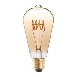 Lâmpada Led Filamento Vintage Loop Twist ST64 4,5W 2000K E27 Bivolt - Brilia - 1