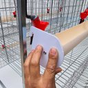 Ver imagem 6 de Kit Gaiola Suspensa para Galinhas Poedeiras 48 Aves Chocmaster Galinha Suspensa