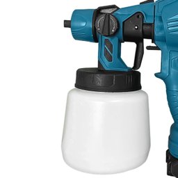 Pistola de Pintura e Pulverizadora 1000ml Portátil 21v com 3 Bicos - sem Fio - 6
