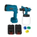 Ver imagem 3 de Pistola de Pintura e Pulverizadora 1000ml Portátil 21v com 3 Bicos - sem Fio