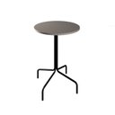 Ver imagem 1 de Mesa Bistrô Barcelona 80cm Cinza/Off White
