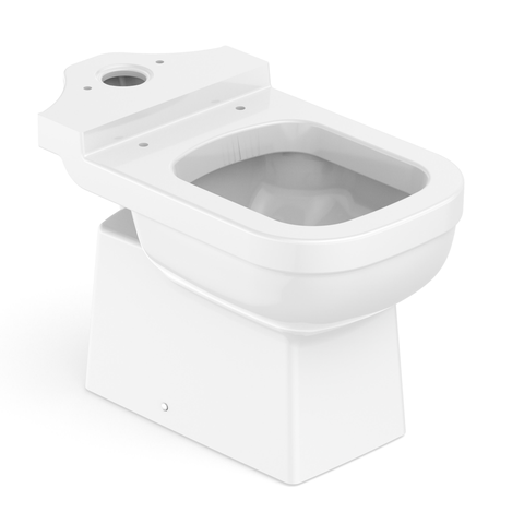 Vaso Sanitário para Caixa Acoplada Saída Vertical Elite Branco Celite