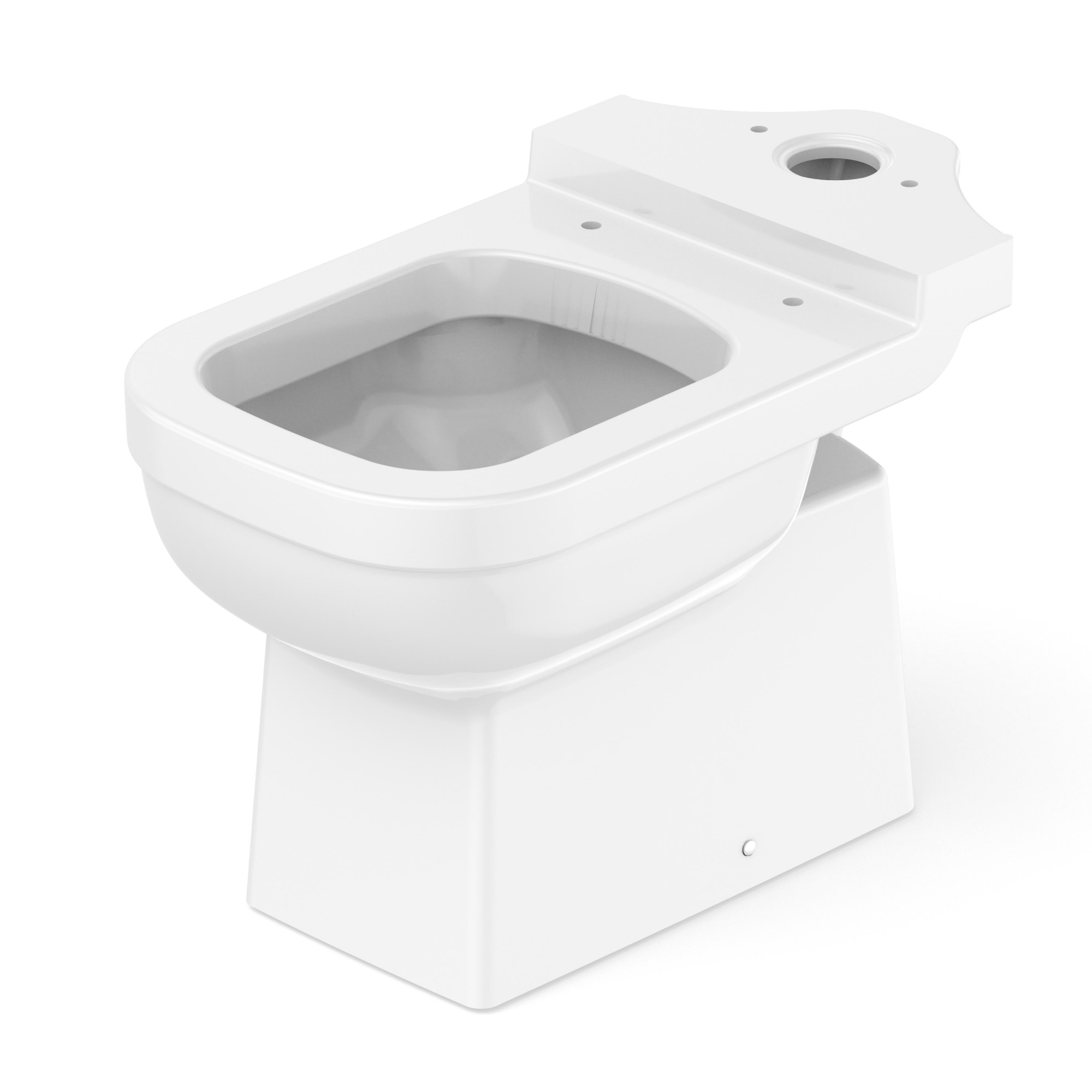 Vaso Sanitário para Caixa Acoplada Saída Vertical Elite Branco Celite - 5