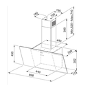 Ver imagem 3 de Coifa Parede EVO Preto 90cm 220V - Franke