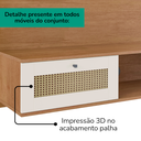 Ver imagem 5 de Painel 72 Pol Aparador 2 Mesas Tr4 Cinamomo Off White Arly