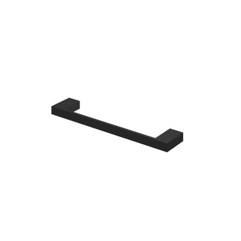 Porta Toalha 33,5cm Fani Horus Preto Fosco 4410 Bk450