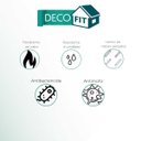 Ver imagem 3 de Pastilha Adesiva Hexagonal Vermelha Lavável Banheiro Cozinha Sala
