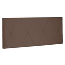 Ver imagem 1 de Cabeceira Painel Solteiro 0,90m Aquilla Suede Caramelo - Pallazio