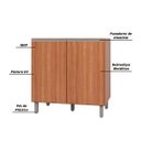 Ver imagem 4 de Balcão para Cozinha Evidence 2 Portas 80 cm Poliman