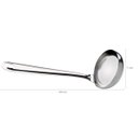 Ver imagem 4 de Conjunto 3 Concha de Inox para Sopa Feijão ou Molho Utensílio Cozinha Taumer