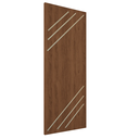 Ver imagem 2 de Folha de Porta Frisada R30k 210x70cm 35mm Espessura:imbuia