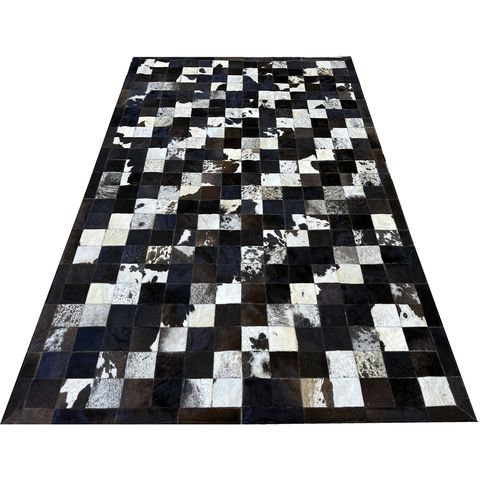 Tapete de Couro Marrom Café Listra Diagonal 1,50x2,50 C/B