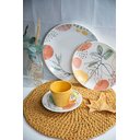 Ver imagem 6 de Xícara de Café com Pires de Cerâmica para Café Chá Botanical Corona Mesa Posta Avulsa