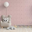 Ver imagem 2 de Papel de Parede Baby Textura Rosa Feminino Gh Papel de Parede 3,5m