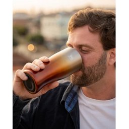 Copo Termico Stanley Pilsner Glass 444ml Amber Haze - 9