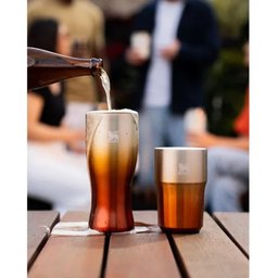 Copo Termico Stanley Pilsner Glass 444ml Amber Haze - 10