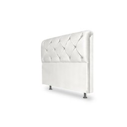 CABECEIRA 90 DAIANA COR MATERIAL SINTÉTICO BRANCO TOPÁZIO DECOR - 1