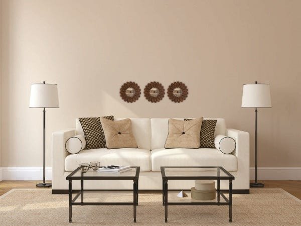 Mandala decorativa ambiente sala quarto kit 3 peças 38162 - 4