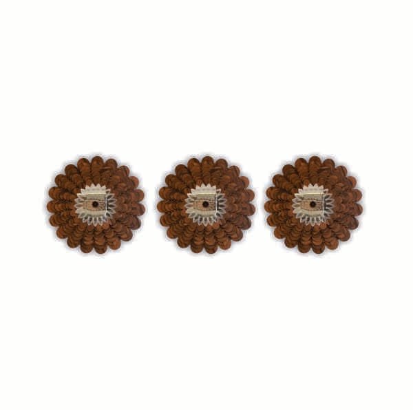 Mandala decorativa ambiente sala quarto kit 3 peças 38162 - 1