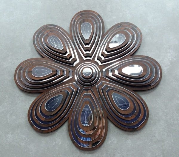 Mandala Decorativa Ambiente Sala Quarto 45x45 -38.120 P - 4