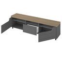 Ver imagem 5 de Conjunto Sala de Estar: Rack Mercury + Painel Slim