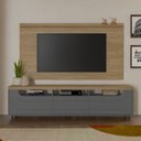Ver imagem 1 de Conjunto Sala de Estar: Rack Mercury + Painel Slim