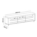 Ver imagem 7 de Conjunto Sala de Estar: Rack Mercury + Painel Slim