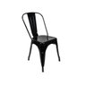 Cadeira Tolix Jantar Iron - Preta Fosca - 1