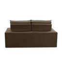Ver mais imagens de Sofá Retrátil 3 Lugares com Molas 1,80m Laila Suede Marrom