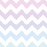 Papel de Parede Chevron Degradê Rosa Roxo e Azul-60x300cm - 3