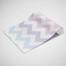 Papel de Parede Chevron Degradê Rosa Roxo e Azul-60x300cm - 2