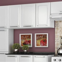 Armário Suspenso De Aço 3 Portas Luce Branco Itatiaia Móveis - 3