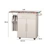 Tabua Mesa Passadeira de Roupa Bela C/gabinete Branco - 4