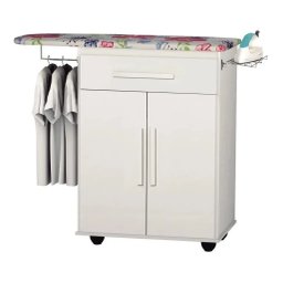 Tabua Mesa Passadeira de Roupa Bela C/gabinete Branco - 2