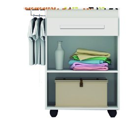 Tabua Mesa Passadeira de Roupa Bela C/gabinete Branco - 3